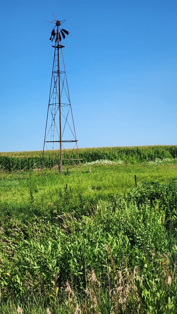 windmill North Iowa's best biking trail 