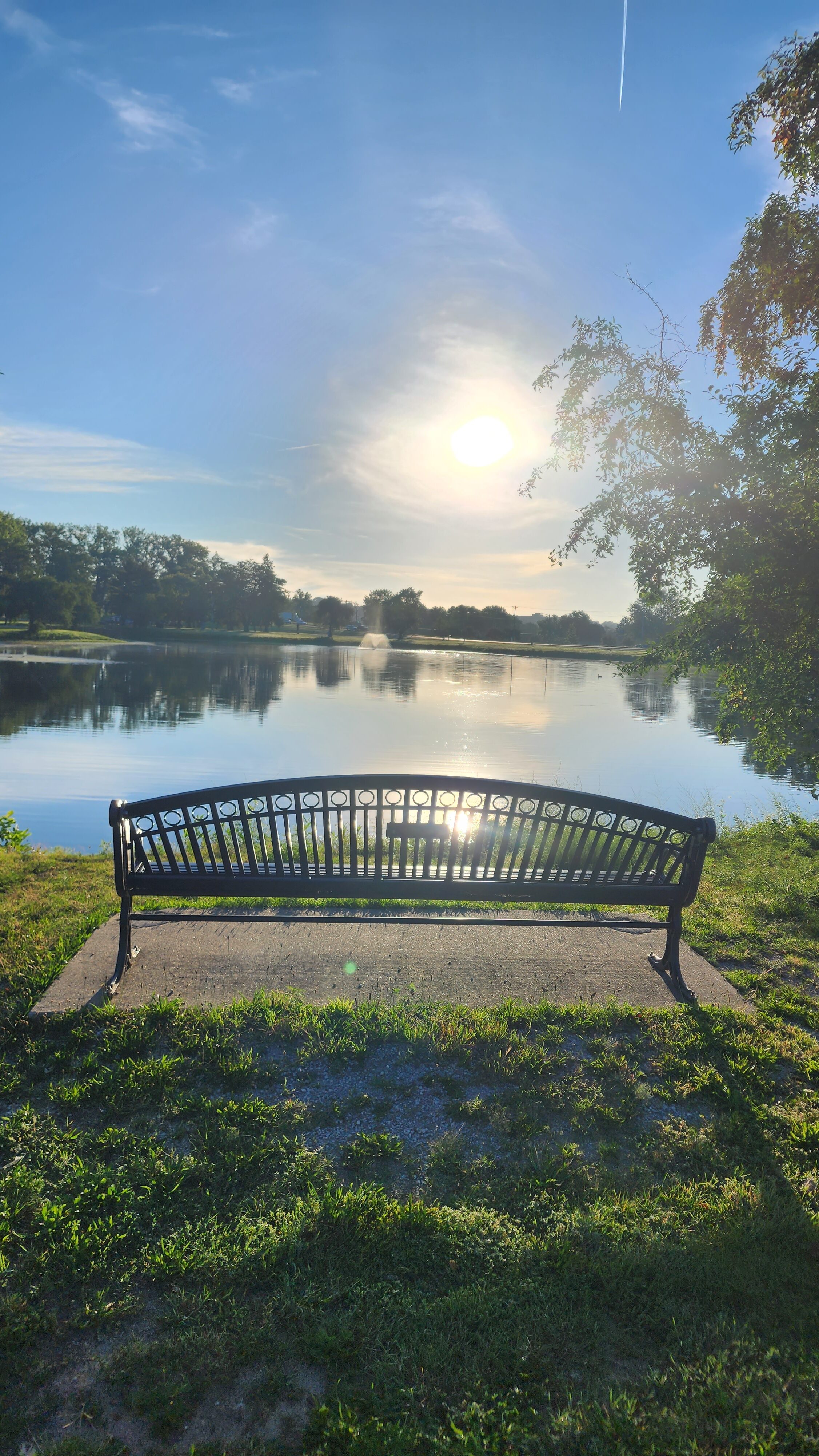 Ottumwa park bench