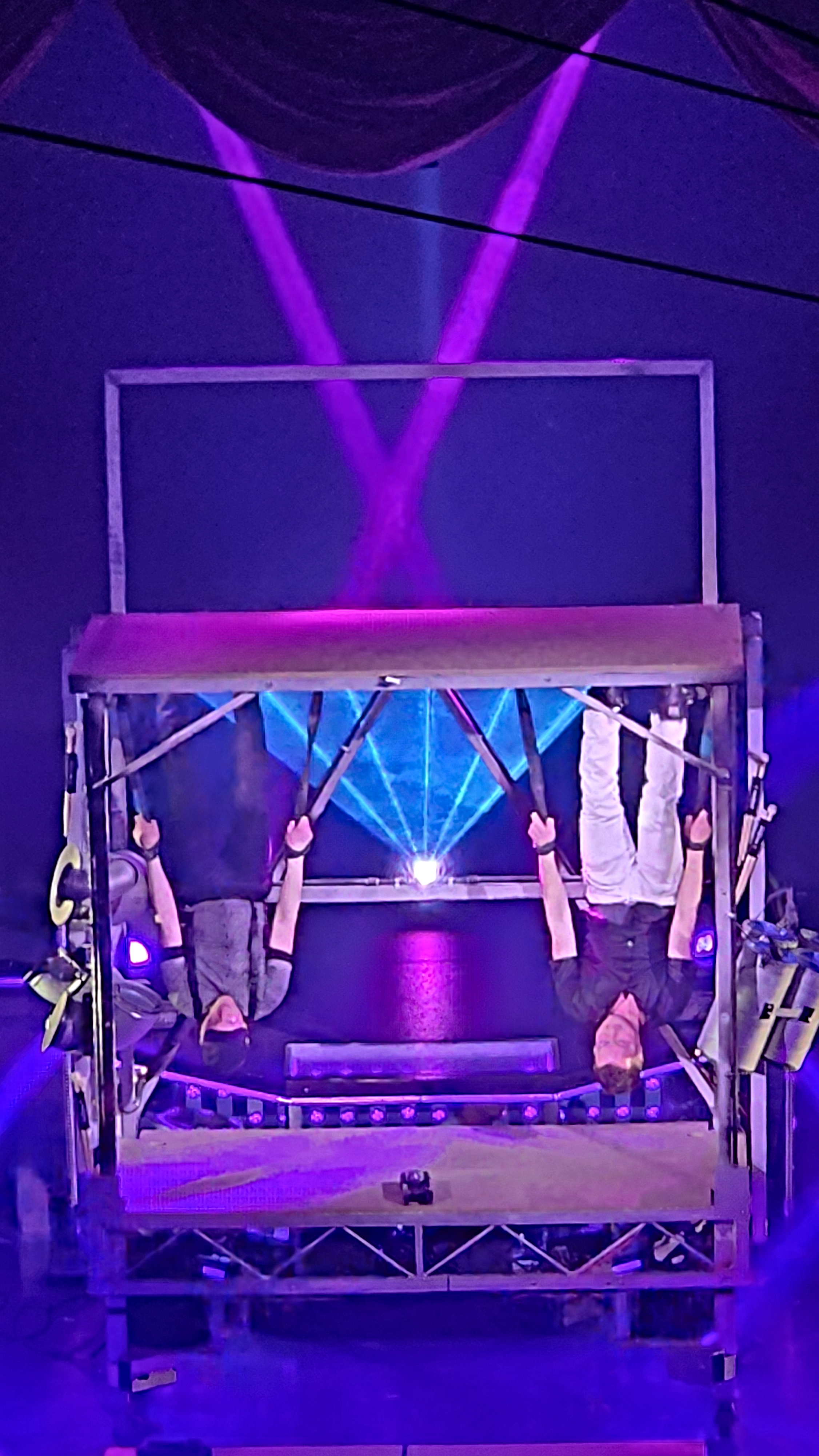 Haygoods Branson Dancing upside down