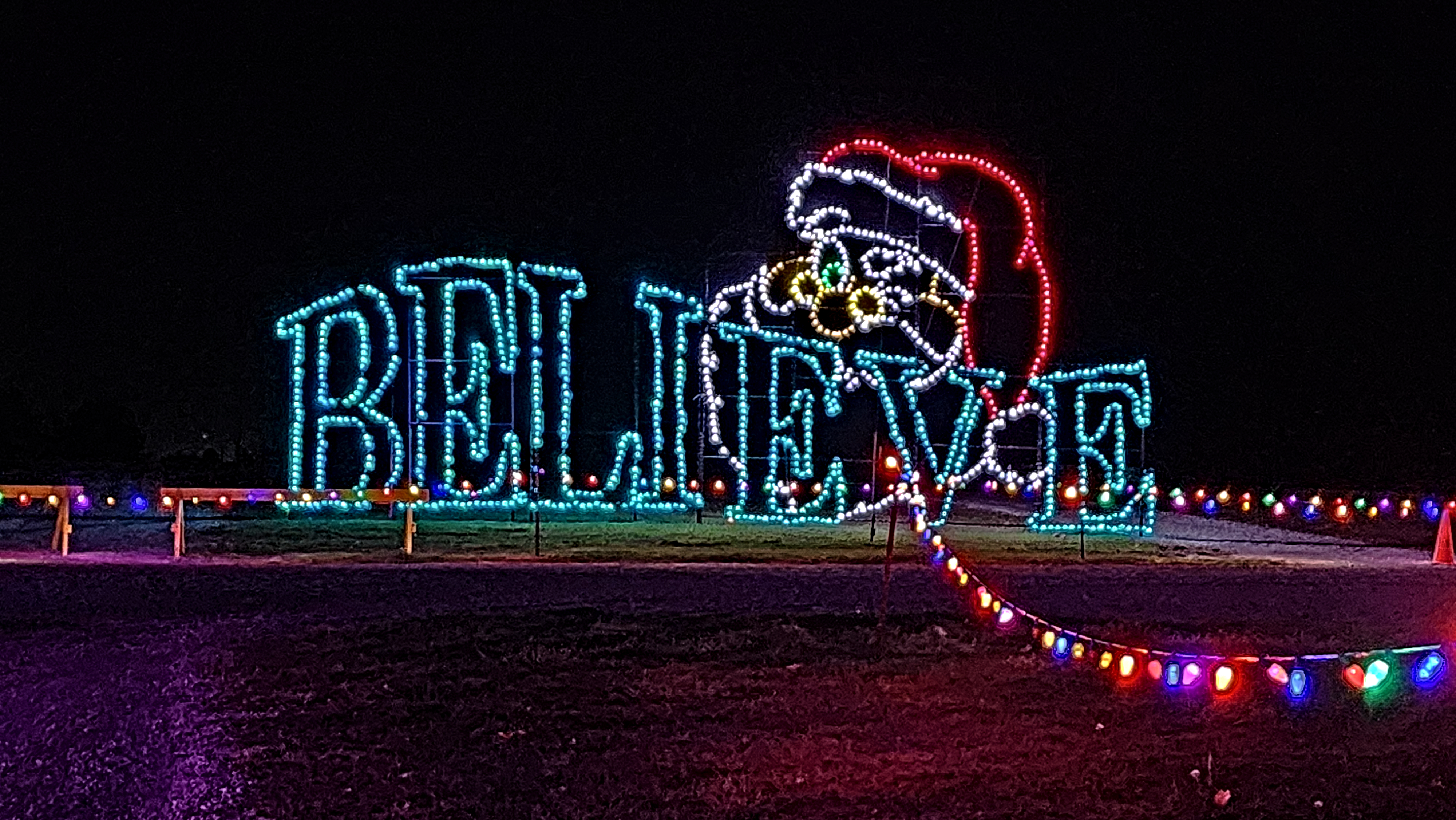 Santa Claus Believe Lights