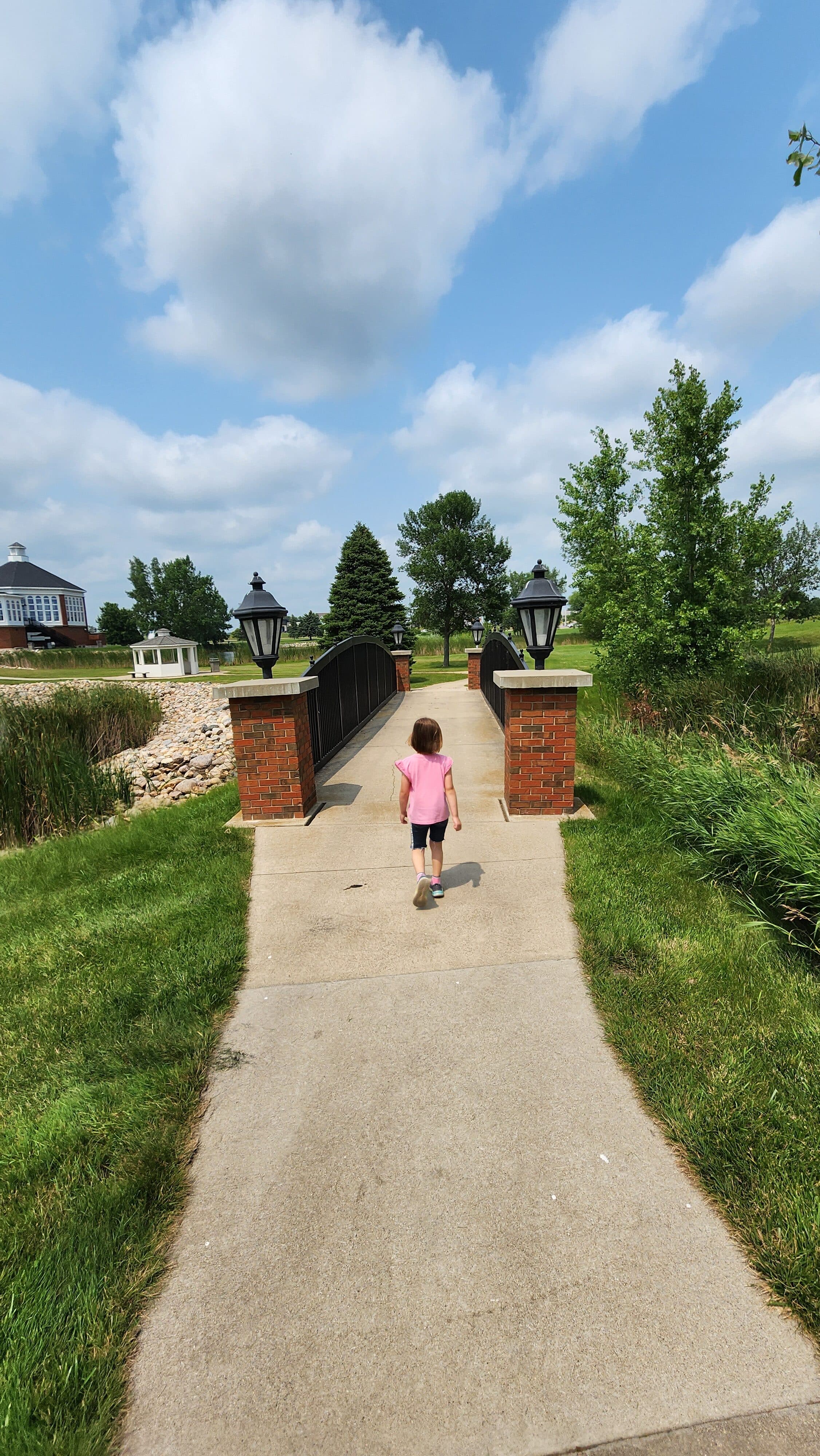 girl walking 