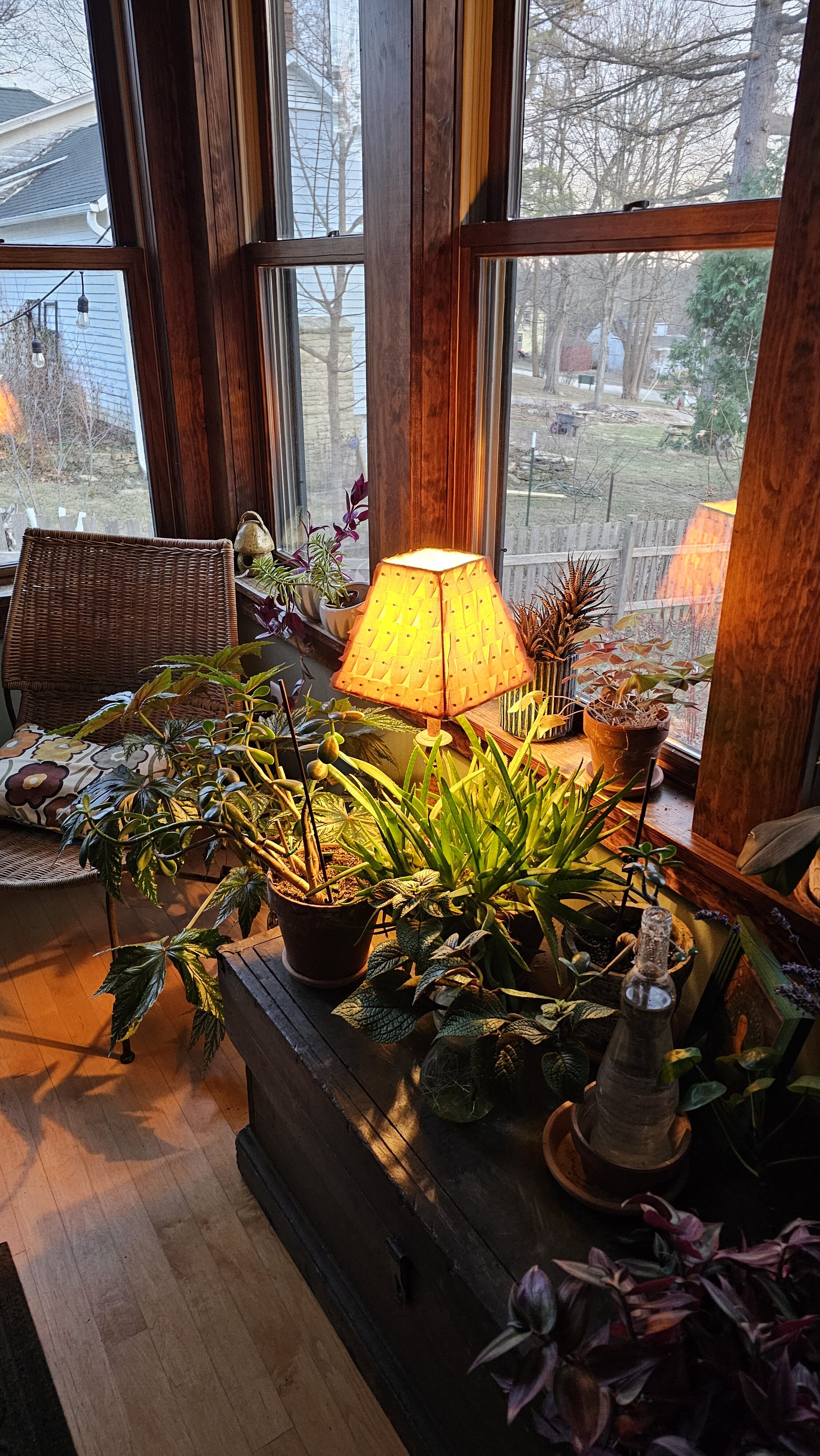 porch area in Mineral Point