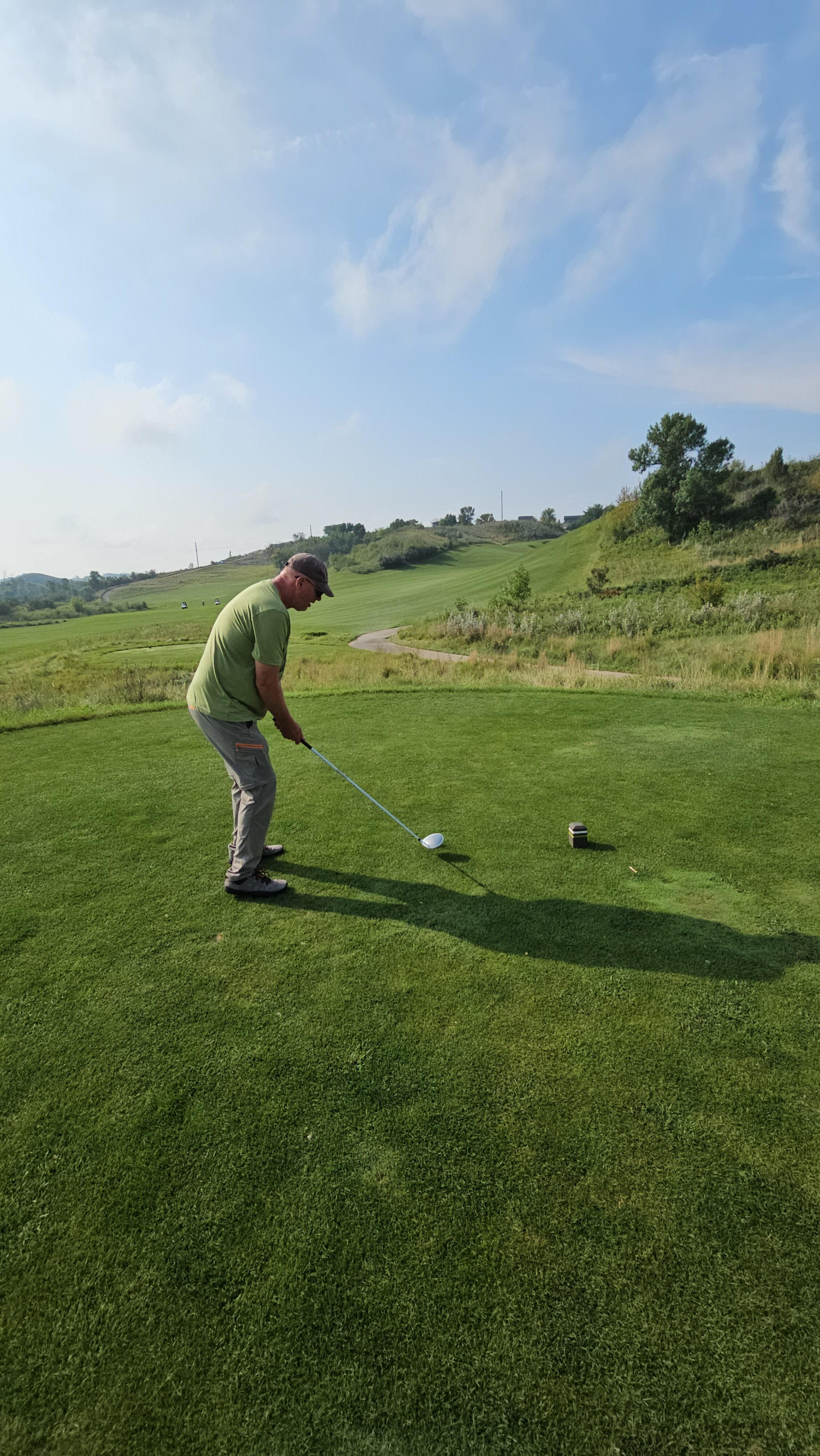 golfing Minot North Dakota