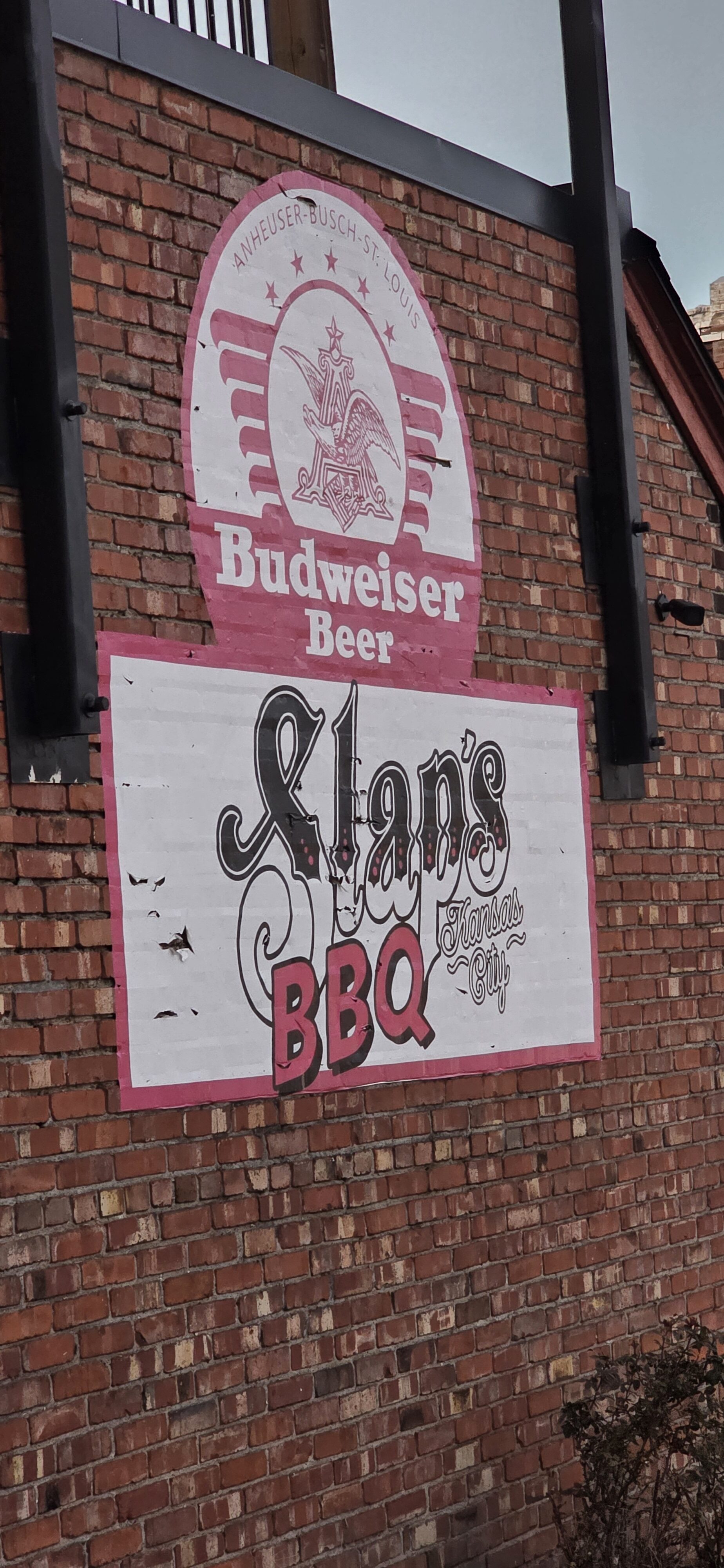 Slap's BBQ Sign KCK