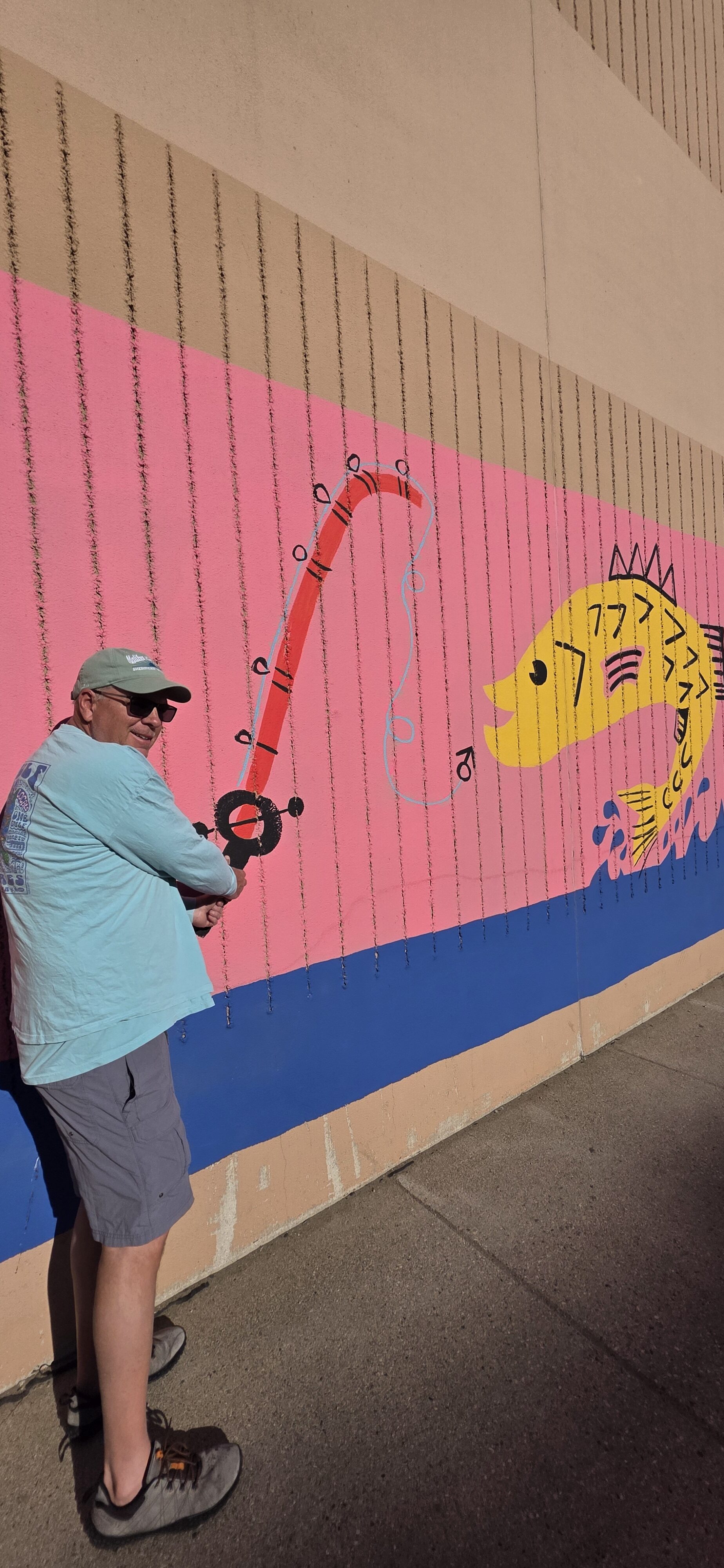Fishing Street Art Amazing Jamestown, ND