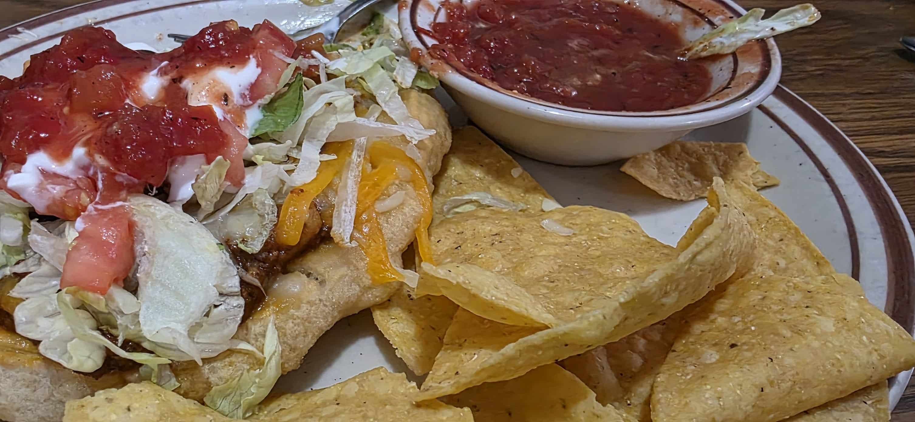 Indian Taco Devils Lake Old Main Street Cafe