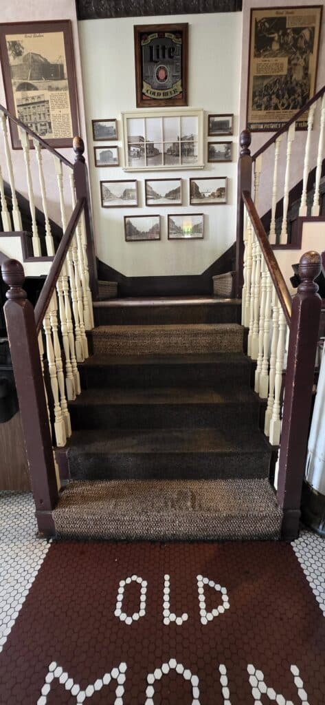 Old Main Street Cafe tiles in Devils Lake, ND