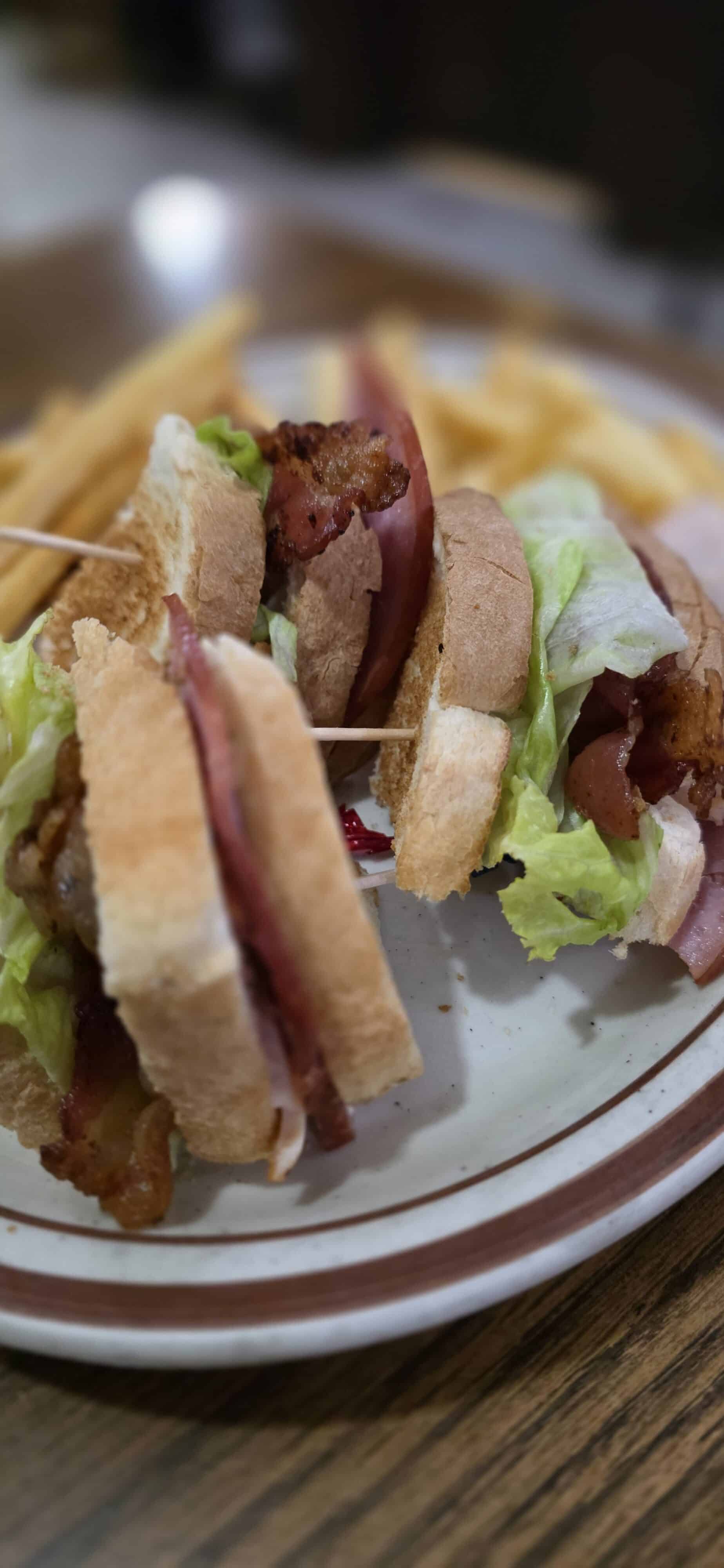 Club Sandwich Old Main Street Cafe Devils Lake, ND