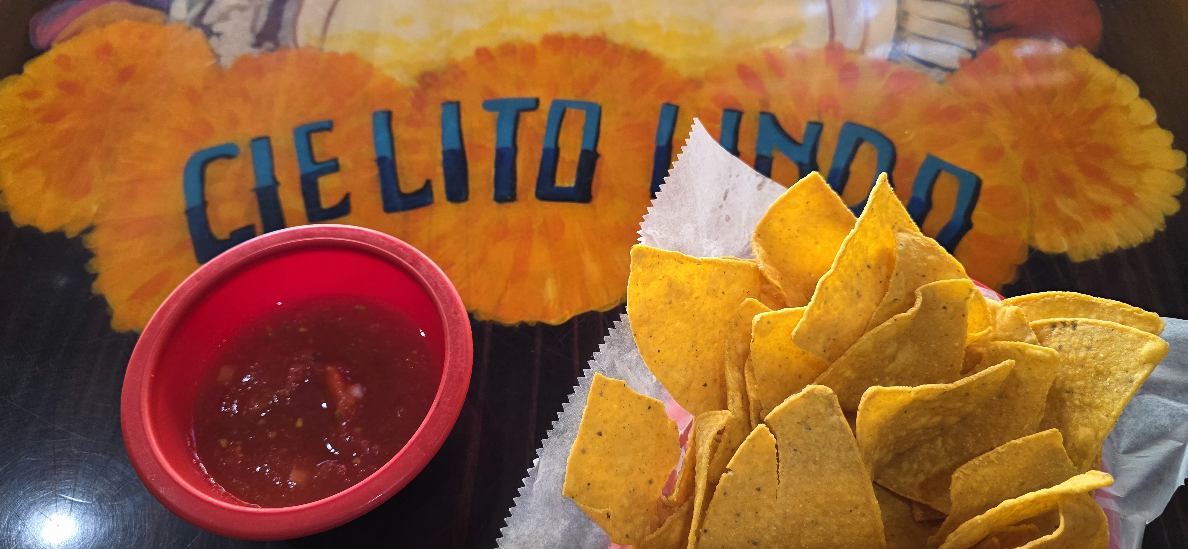 Chips and Salsa Cielito Lindo Mexican Restaurant- Lake View, Iowa.