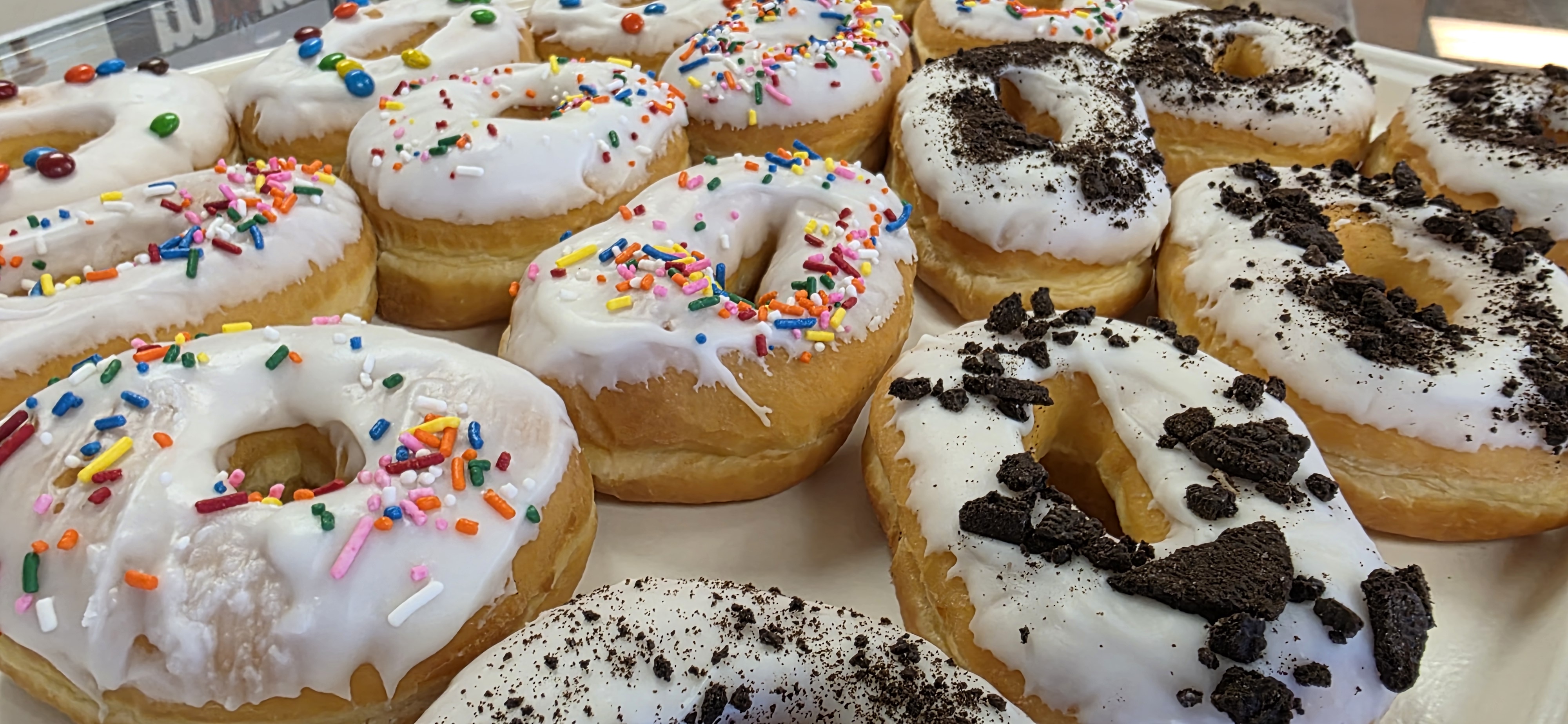 Doughnuts at Devils Lake, ND Doughnut Shop