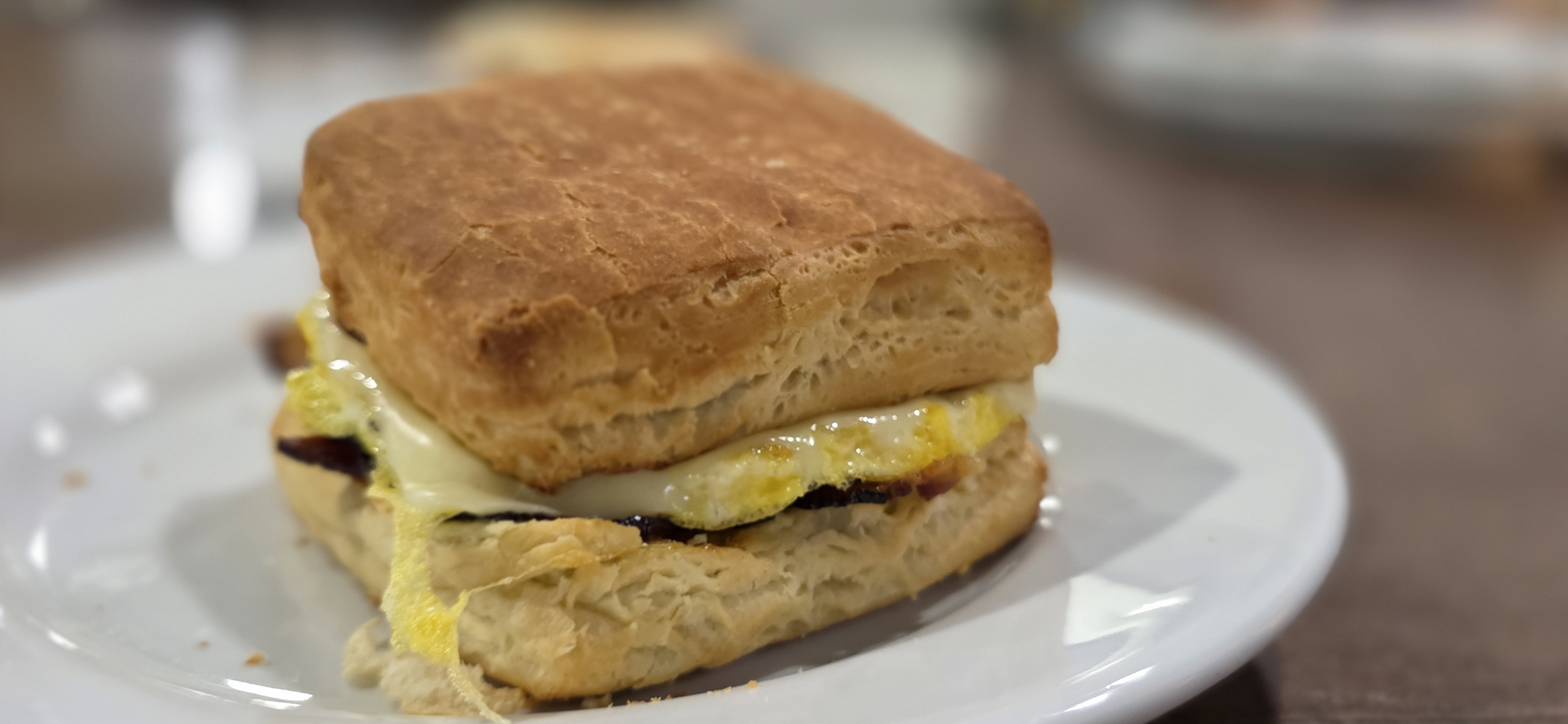 Breakfast Sandwich Pura's Brewtique Lake View, Iowa
