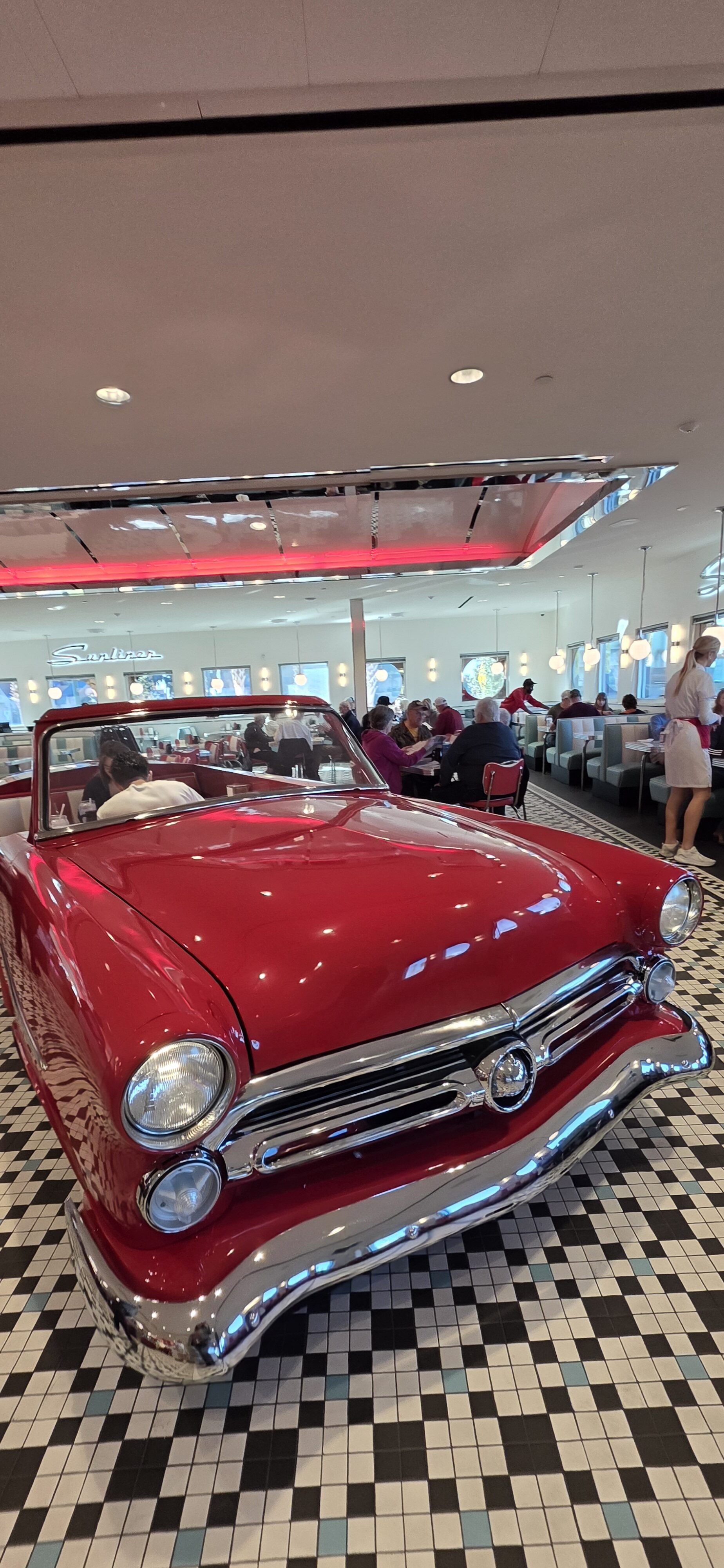 Inside Sunliner Diner Orange Beach, Alabama